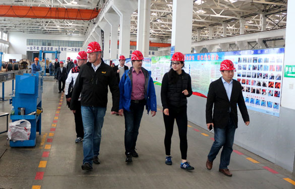 2016年4月27日，德国富尔达代表团来JDB电子电缆参观调查