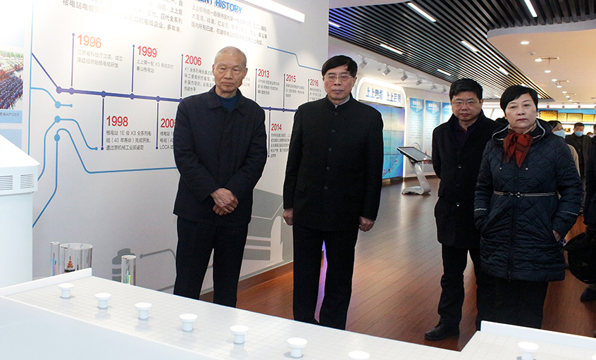 常州四药造药有限公司董事长屠永锐一行来JDB电子电缆参观互换