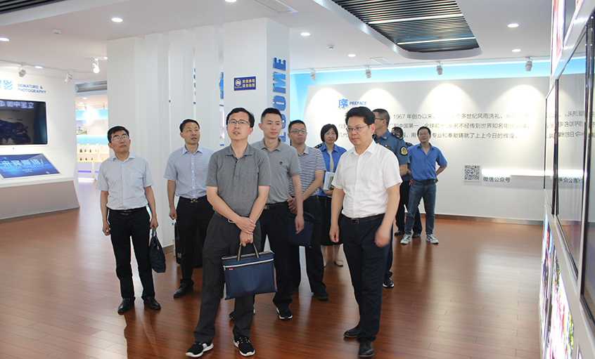 省委党史进建教育第十三督导组走访JDB电子电缆