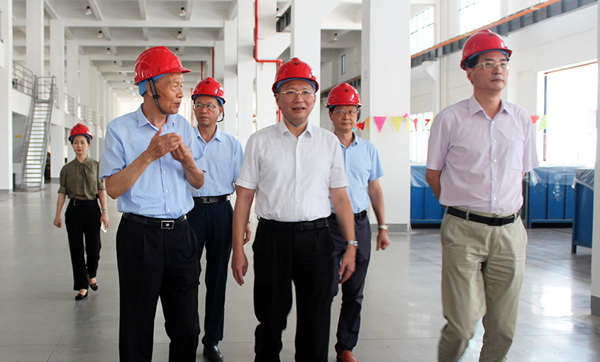 常州市政协党组书记戴源一行来JDB电子电缆调研